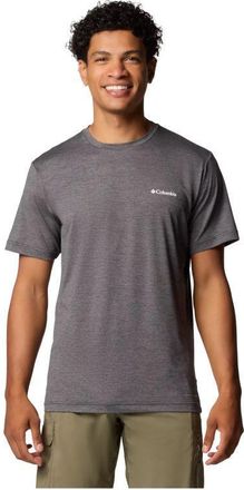 Columbia Heren Kwick Hike Terug T-Shirt (Zwart/Grafiet)