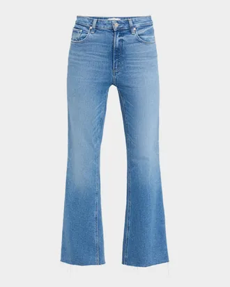 Paige Marlow Skimmer Raw Hem Jeans