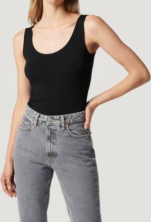 Majestic Filatures Soft Touch Tank In Noir