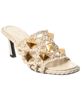 Valentino Roman Stud 65 Leather Sandal
