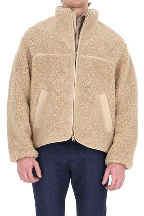 Maison Kitsun&eacute; Oversized Teddy Bomber Jacket