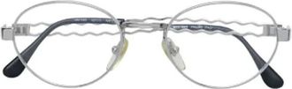 Moschino Pre-owned Metal sunglasses - Dames - Vintage Accessoires - Grijs - ONE Size - Vintage