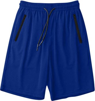 Generic RLEHJN Summer Shorts for Women and Men UK Sale Clearance, Ladies Shorts with Zip Pockets Elasticated Waist Solid Color Lounge Pants Gym Athletic Sport