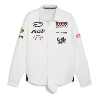 Puma x A$AP ROCKY Long-Sleeves Relaxed-Fit Shirt PUMA White 633394-02