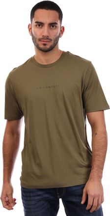 C.P. Company Heren-T-shirt C.P. Company 30/1 Jersey Logo in Groen