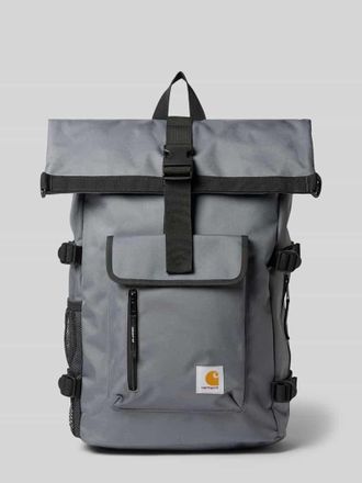 Carhartt Work in Progress Rucksack mit Logo-Patch Modell PHILIS in Graphit, Gr&ouml;&szlig;e 1