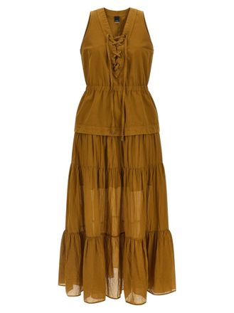 Pinko Brown Casarsa Dress