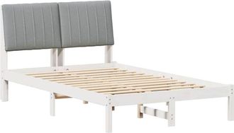 vidaXL Estructura De Cama 120 X 190 Cm Madera De Pino Macizo Vidaxl