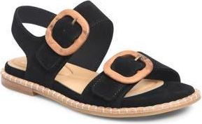 S&ouml;fft Napa Slingback Sandal in Black at Nordstrom Rack, Size 9.5