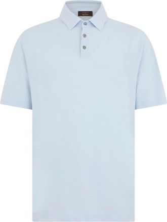 Slowear Slim Fit IceCotton Polo Shirt - male - SLOWEAR - Polo Shirts - Blue - 2XL - Tops
