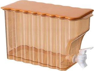OEM Pichet Eau Froide - Robinet Integrado - Herm&eacute;tico Para Nevera - Capacidad 2,5 L - Naranja
