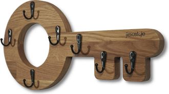 OEM Llavero De Madera, Estilo Retro, Color Roble