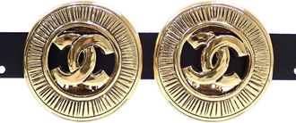 Chanel Plating Clip Earrings (Pre-Owned)
