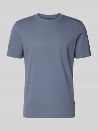 HUGO BOSS Regular Fit T-Shirt aus Baumwoll-Mix Modell TIBURT 240 in Blau, Gr&ouml;&szlig;e XXXL