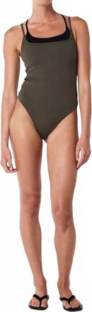 P.E Nation Distortion Bodysuit In Tarmac