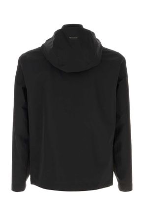 Woolrich Mens Black Polyester Jacket Exterior: Giubbini