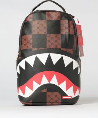 Sprayground Zaino Enlarged Checks Paris Sprayground in cotone spalmato saffiano