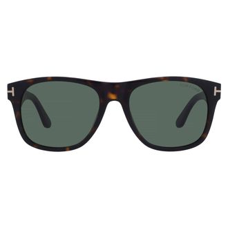 Tom Ford Green Square Mens Sunglasses FT1284 52N 55