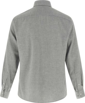 Brunello Cucinelli Cotton Shirt - Gray