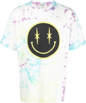Phipps Smiley Face Tie-Dye T-Shirt