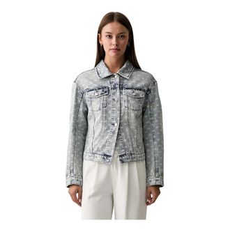 A|X Armani Exchange Mujer, Chaquetas, Azul, Talla: XS