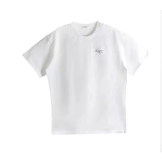 Givenchy T-Shirts, male, White, Size: M T-shirt with Stamp Print