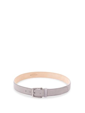 Tod's Belt In Suede Leather