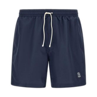 Brunello Cucinelli Uomo, Costumi da bagno, Blu, S, new