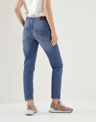 Brunello Cucinelli Straight-Leg Denim Jeans - Blue