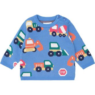 Huxbaby Construction Pullover in Nautical at Nordstrom, Size 6-12M Au