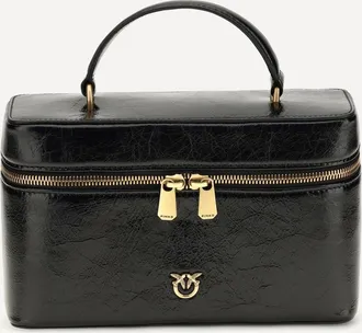 Pinko Classic leather Beauty Case Female UNI
