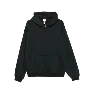SKIMS Skims - Fleece Lounge Relaxed Hoodie - Heren - Sweatshirts & Hoodies - Zwart - Maat: S Fleece