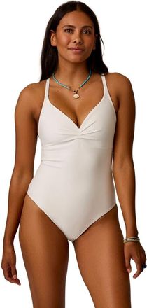 Carve Designs Sol Compression One Piece DD Cup in Cloud at Nordstrom, Size Large