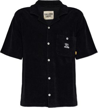 Gallery Dept. Shirt met korte mouwen - Heren - Korte mouwen Overhemden - Zwart - XL - Katoen - Overhemden