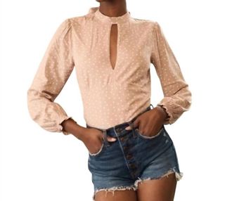 Abercrombie & Fitch High Rise Mom Shorts In Blue