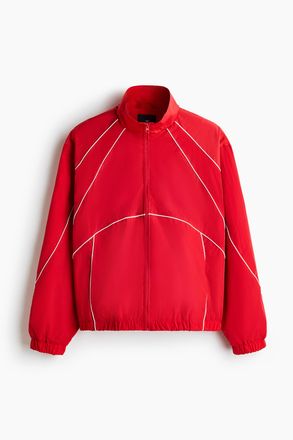 H&M Trainingsjacke mit Colourblocking - Rot