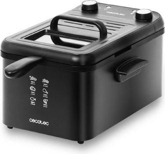 Cecotec Cecotec Freidora Con Aceite Freidora Cecotec Cleanfry Infinity 3000 Black