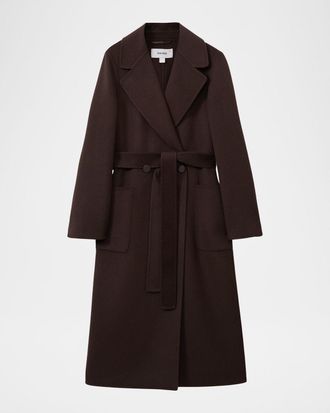 Reiss Lucia Double-Face Wool-Blend Coat