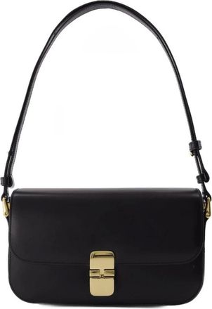 A.P.C. A.p.c., Tassen, Dames, Zwart, ONE Size, Grace Baguette