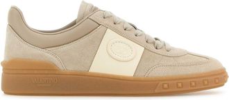 Valentino Garavani Cappuccino Suede Upvillage Sneakers