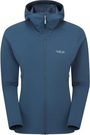 RAB Borealis Hoody Softshelljacke f&uuml;r Damen | blau