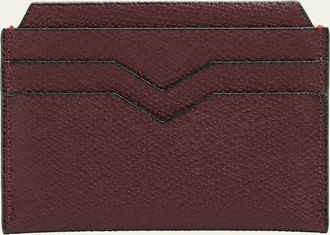 Valextra Calf Leather Card Holder