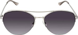 Calvin Klein Grey Gradient Pilot Ladies Sunglasses CK20121S 045 57