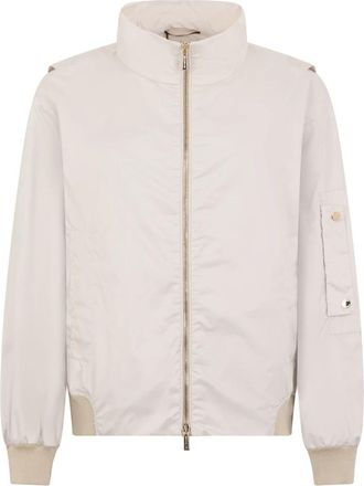 Moorer Gewatteerd jack met rits - Dames - Bomber jackets - Beige - L - Polyester - Jassen
