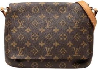 Louis Vuitton Pre-owned Cross Body Bags, female, Brown, Size: ONE SIZE Pre-owned Musette Tango
