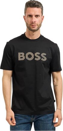 HUGO BOSS Thompson T-shirt - Heren - T-shirts - Zwart - XL - Katoen - Tops
