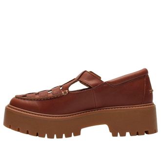Timberland (WMNS) Timberland Stone Street Platform Buckle Shoe Rust Full-Grain TB0A4188EM6
