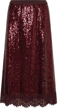 Cream Rokken - Dames - Rokken - Rood - Maat: 2XL