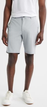 Johnnie-O Mulligan Performance Chino Shorts in Light Gray at Nordstrom, Size 30