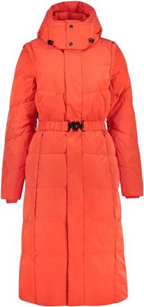 Desigual Miltien Long Coat - Coats - Mujer - Rojo - XS